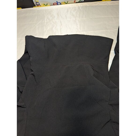 Worthington Blazer Women's Size 8 Black Business Single Button Jacket RN# 93677 - Picture 14 of 15